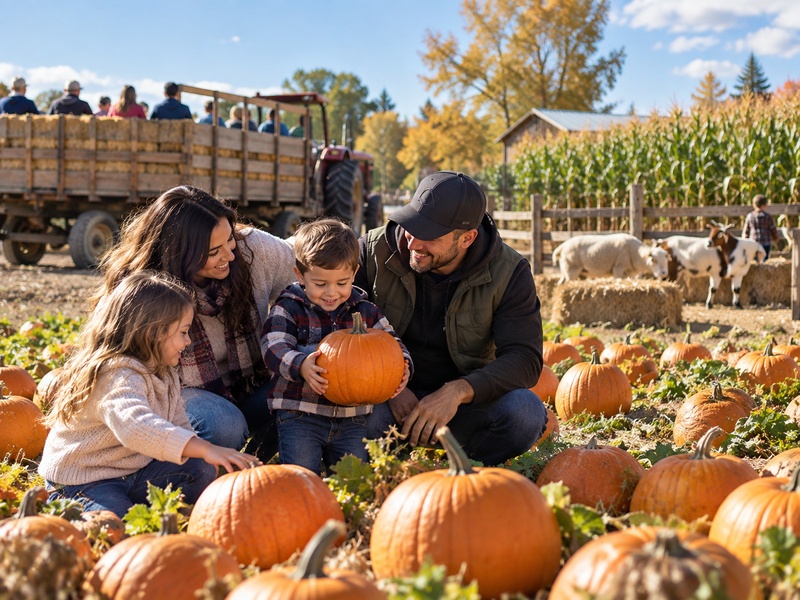 Fall Days at Calgary Farmyard