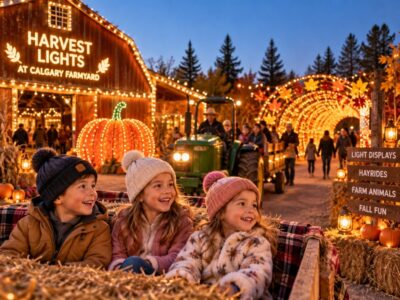 Harvest Lights at Calgary Farmyard